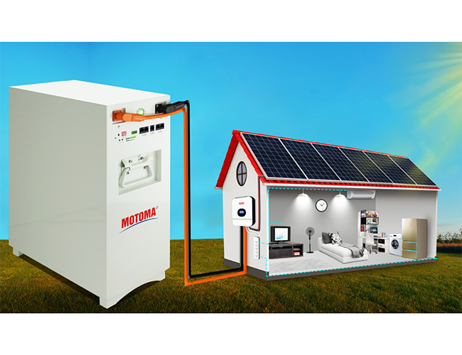 μπαταρία 51.2V 200Ah LiFePO4, μπαταρίες λίθιου MOTOMA για τα ηλιακά πλαίσια 1