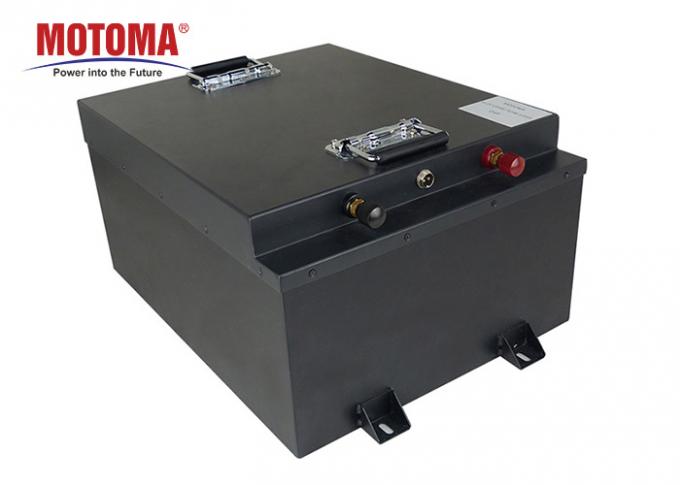 μακριά ζωή κύκλων υψηλής δύναμης μπαταριών 51.2V 120ah Lifepo4 για το κάρρο γκολφ 0