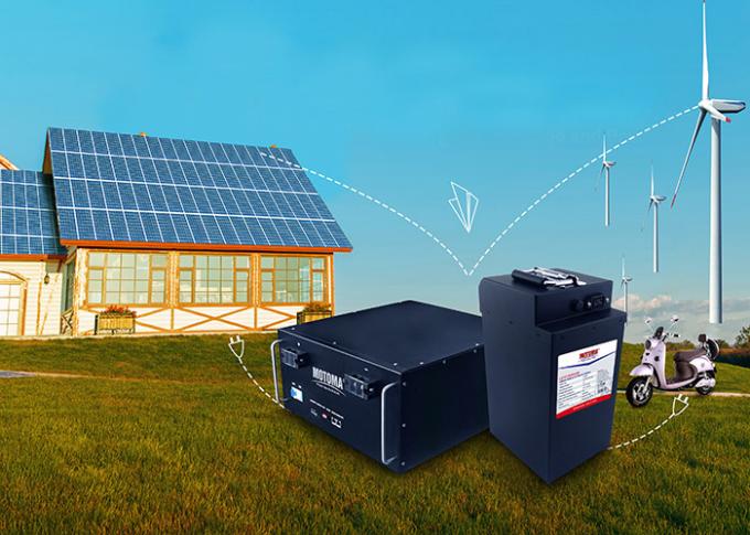 μπαταρία 12.8V 50Ah 100Ah 200Ah LiFePO4 για τον ηλιακό φωτισμό 1