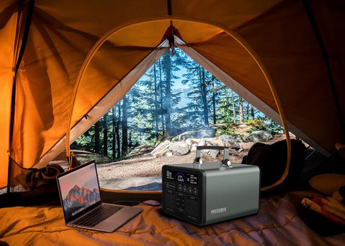 Καθαρός ημιτόνου σταθμός ηλιακής ενέργειας κυμάτων 110V 220V 500W 1000W υπαίθριος φορητός με MPPT 3