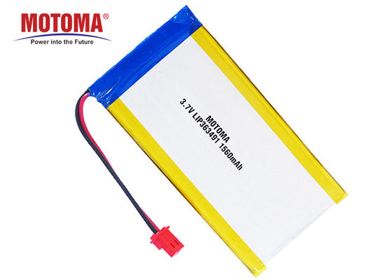 βαθιά μπαταρία κύκλων λίθιου 3.7V 1560mAh, ιονική μπαταρία λίθιου UL για Iot
