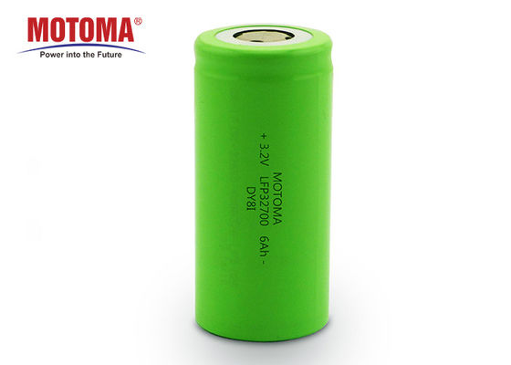 LFP32700 κυλινδρική μπαταρία 3.2V 6000mAh λίθιου για την ηλεκτρική ξυριστική μηχανή