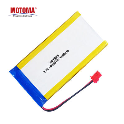 Βαθιά πολυμερής μπαταρία 1560mAh λίθιου Lipo κύκλων για τον ελεγκτή οινοπνεύματος