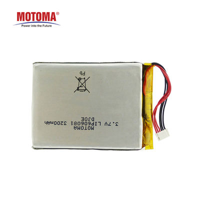 Αγορά Ιονική μπαταρία 3.7V 3200mAh λίθιου υψηλής ικανότητας επαναφορτιζόμενη σε απευθείας σύνδεση κατασκευαστής