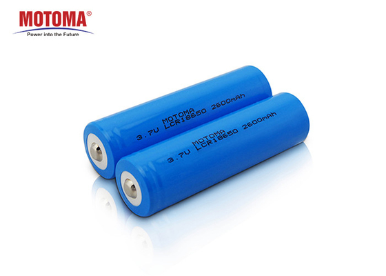 MOTOMA 18650 επανακαταλογηστέο κύτταρο 3.7V 2600mAh μπαταριών για το ηλιακό σύστημα UPS