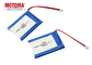 Προσαρμοσμένη πολυμερής μπαταρία 430mAh λίθιου για την ασφαλή μπαταρία συσκευών IOT με τα πιστοποιητικά