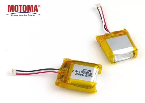 Επαναφορτιζόμενη μπαταρία 250mah 3.7V ιχνηλατών ΠΣΤ υψηλού ποσοστού για τον ιχνηλάτη ποδηλάτων
