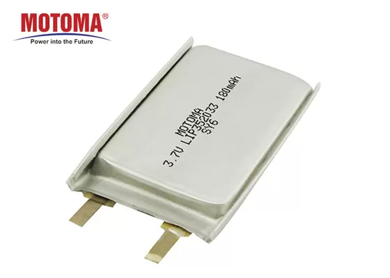 Φορετή μπαταρία συσκευών MOTOMA, Rechargable 3,7 μπαταρία Β 180mah Lipo