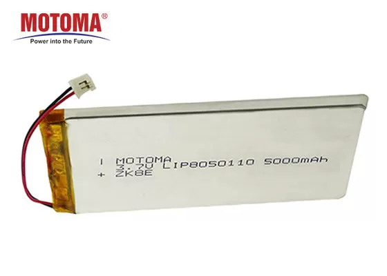 UL ιονική μπαταρία 3.7V 5000mAh LIP8050110 λίθιου πιστοποιητικών επαναφορτιζόμενη
