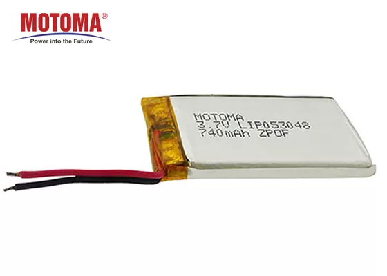 500 μπαταρία Eco Lipo χρονικού 740mAh λίθιου φιλικό με το PCM και το συνδετήρα